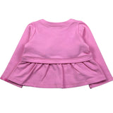 Liu Jo Felpa con Zip Tinta Unita con Ricamo per Neonata HA5084 ROSA LIU JO 