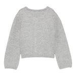 Liu Jo Cardigan tinta unita con Ricami Grigio per Neonata HF5010 GRIGIO LIU JO 