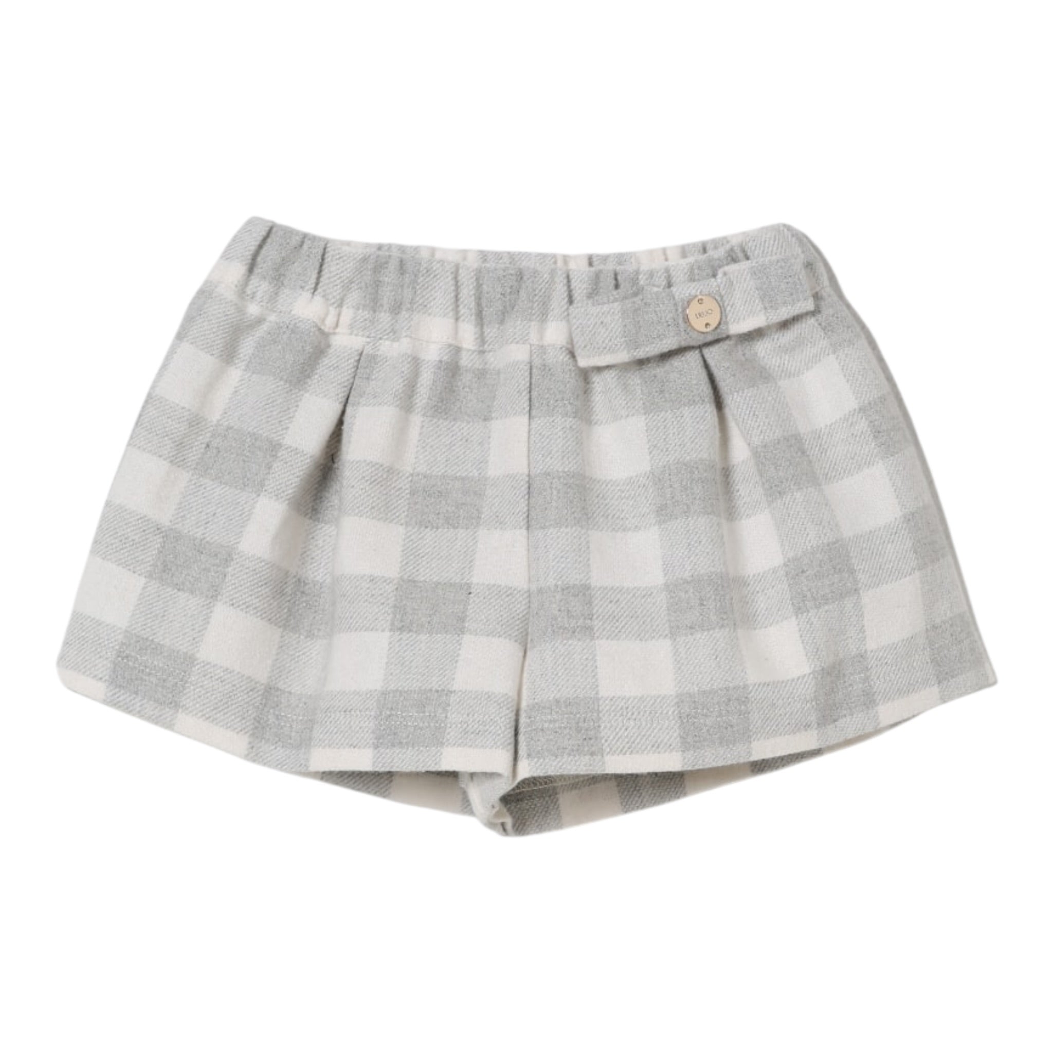 Liu Jo Short tinta unita con Elastico In Vita Grigio per Neonata HF5017 GRIGIO LIU JO 