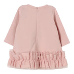 Liu Jo Abito Manica Lunga tinta unita Rosa per Neonata HF5033 ROSA LIU JO 