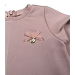Liu Jo Abito Manica Lunga tinta unita Rosa per Neonata HF5033 ROSA LIU JO 
