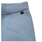 Liu Jo Pantalone tinta unita con Elastico In Vita Azzurro per Neonata HF5073 AZZURRO LIU JO 