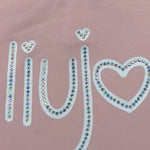Liu Jo T-Shirt Tinta Unita con Stampa per Neonata KA3165J5003 ROSA LIU JO 