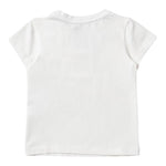 Liu Jo T-Shirt Girocollo Tinta Unita con Stampa per Neonata KA4096 PANNA LIU JO 