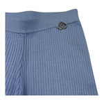 Liu Jo Pantalone Tinta Unita Modello Zampa per Bambina KA5027 AZZURRO LIU JO 