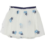 Liu Jo Gonna Tinta Unita In Tulle con Ricami per Bambina KA5043 BIANCO LIU JO 