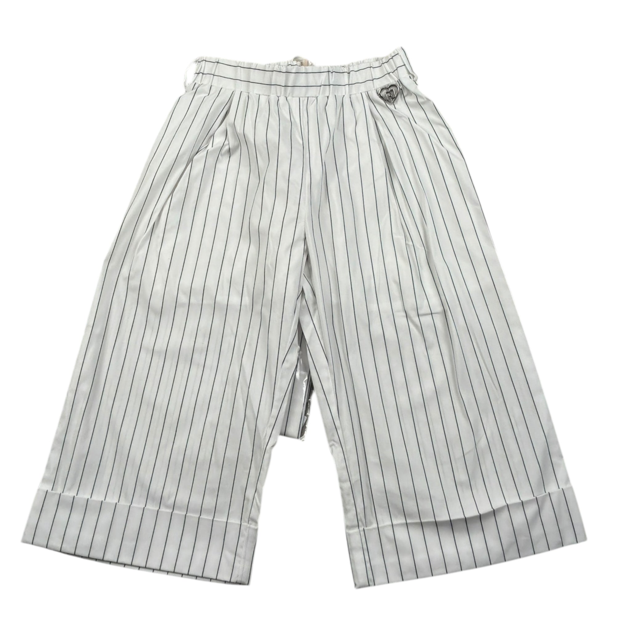 Liu Jo Pantalone Modello Palazzo per Neonata KA5057N BIANCO LIU JO 