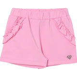 Liu Jo Short Tinta Unita con Logo per Neonata KA5083 ROSA LIU JO 