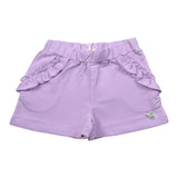 Liu Jo Short Tinta Unita con Logo per Neonata KA5083XXN LILLA LIU JO 