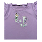 Liu Jo T-Shirt Tinta Unita con Brillantini per Bambina KA5092X GLICINE LIU JO 