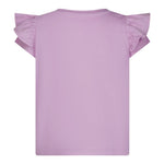 Liu Jo T-Shirt tinta unita con Brillantini Lilla per Neonata KA5092XXXXN LILLA LIU JO 