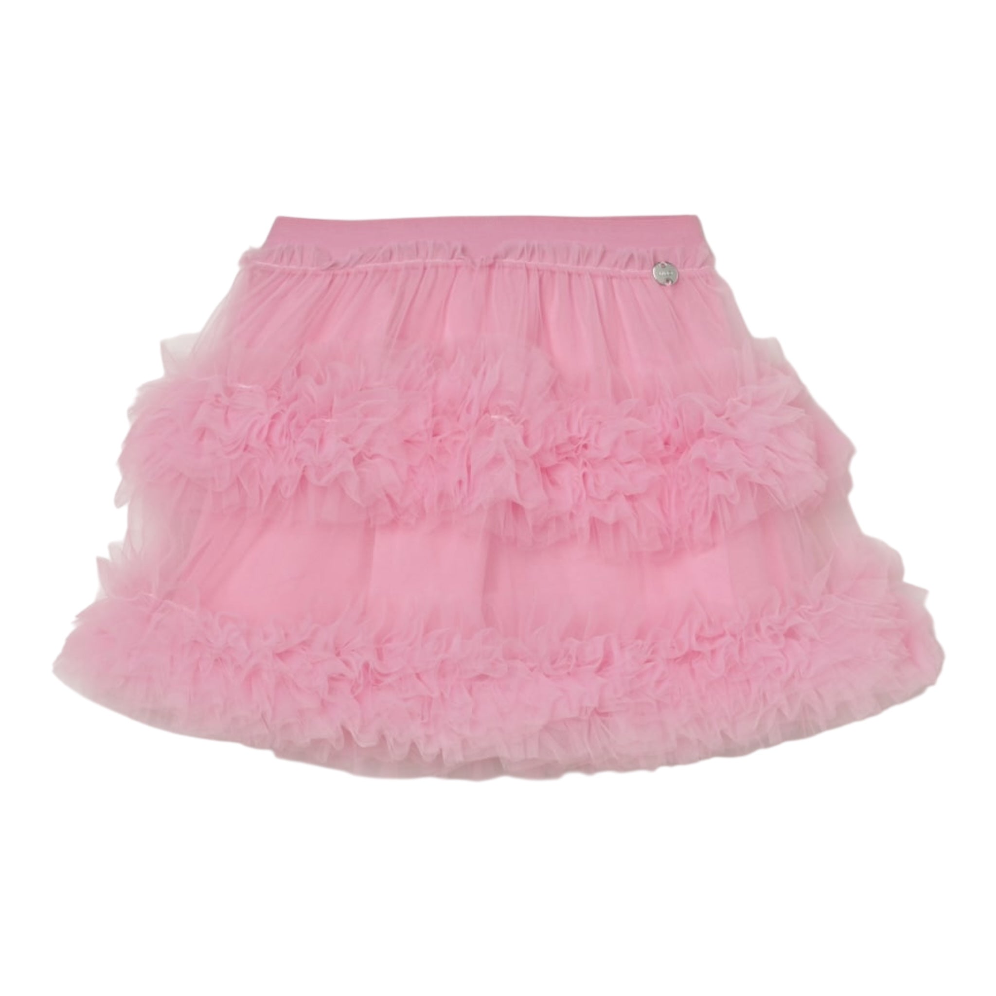Liu Jo Gonna Tinta Unita In Tulle per Bambina KA5116 ROSA LIU JO 