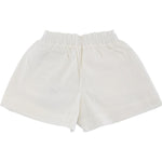 Liu Jo Short Tinta Unita con Elastico In Vita per Neonata KA5143NX BIANCO LIU JO 