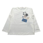 Liu Jo Shirt Girocollo tinta unita con Brillantini Bianco per Bambina KF5076J0088J BIANCO LIU JO 