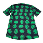 Louis Dieudonne' Camicia Tinta Unita Mezza Manica con Fantasia per Bambino LD01 NERO/VERDE LOUIS DIEUDONNE' 