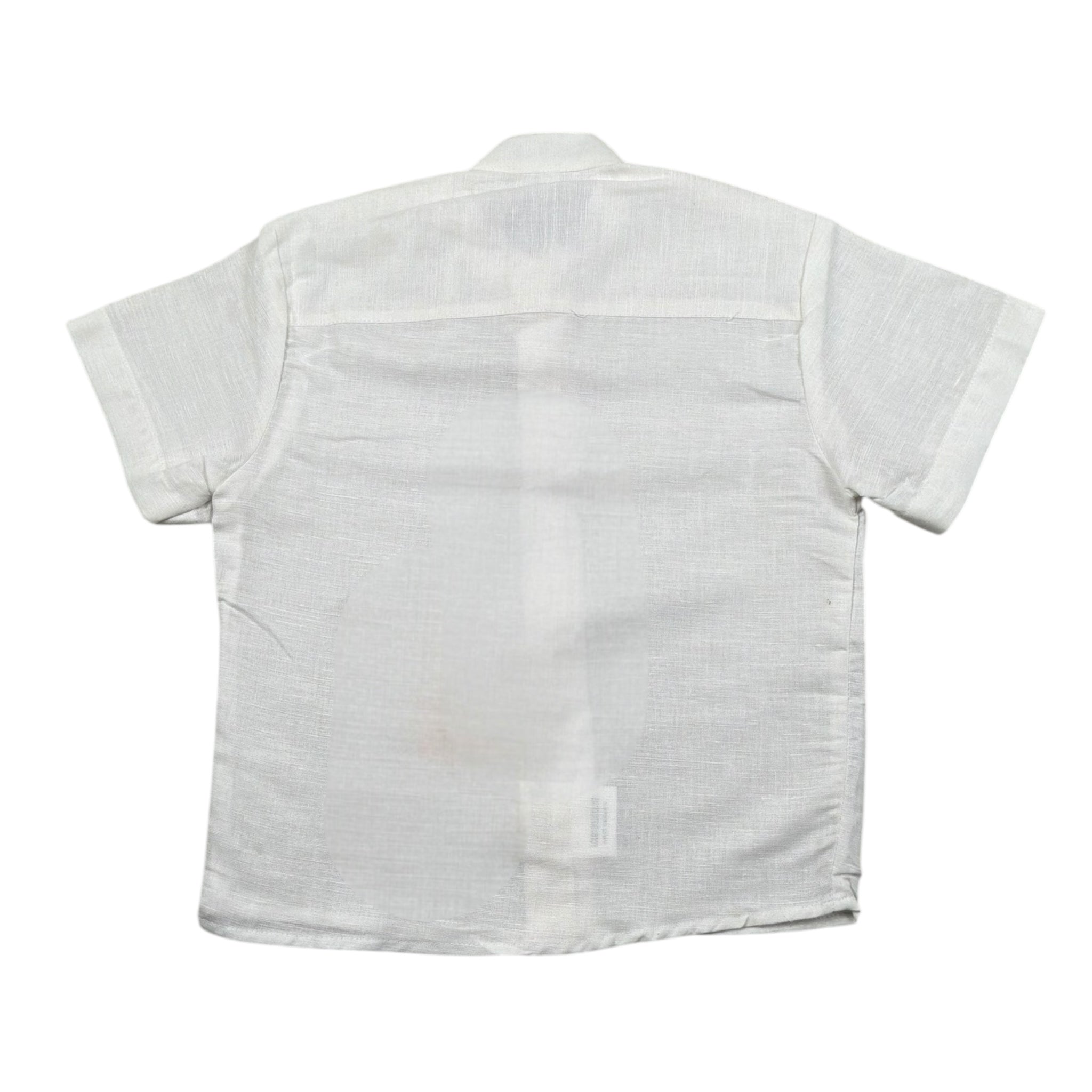 Louis Dieudonne' Camicia Mezza Manica Tinta Unita per Bambino LD03 PANNA LOUIS DIEUDONNE' 
