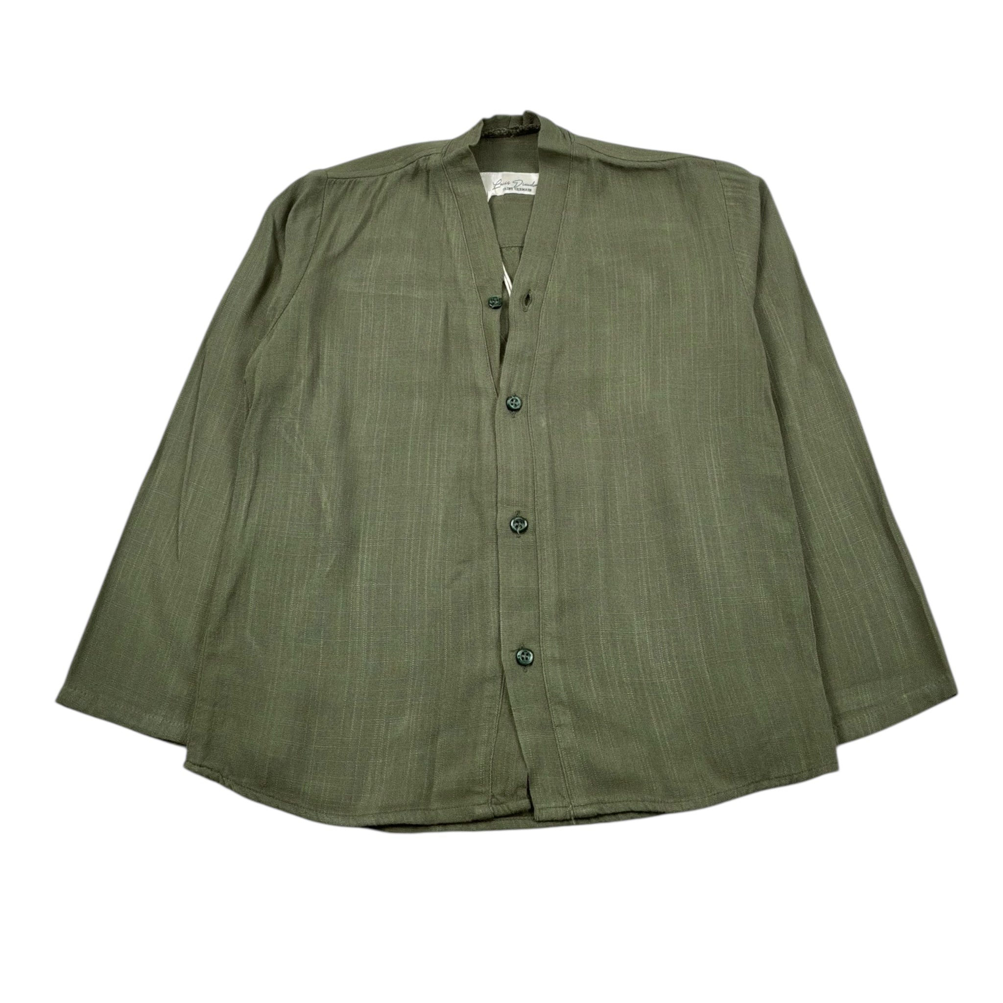 Louis Dieudonne' Camicia Mezza Manica Tinta Unita per Bambino LDCA01J VERDE LOUIS DIEUDONNE' 