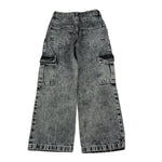 Lu Lu By Miss Grant Jeans tinta unita Modello Cargo Grigio per Bambina LL3120 GRIGIO LU LU BY MISS GRANT 