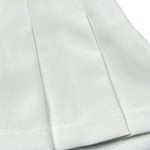 Lu Lu By Miss Grant Short Modello Gonna Tinta Unita per Bambina LL3393 BIANCO LU LU BY MISS GRANT 