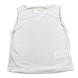 Lu Lu By Miss Grant Canotta Girocollo Tinta Unita per Bambina LL3475 BIANCO LU LU BY MISS GRANT 