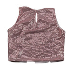 Lu Lu By Miss Grant Canotta tinta unita con Paillettes Rosa per Bambina LL3477X ROSA LU LU BY MISS GRANT 