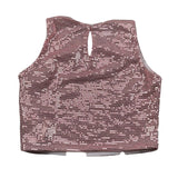 Lu Lu By Miss Grant Canotta tinta unita con Paillettes Rosa per Bambina LL3477X ROSA LU LU BY MISS GRANT 