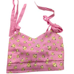Lu Lu By Miss Grant Top Tinta Unita con Stampa per Bambina LL3665 ROSA LU LU BY MISS GRANT 