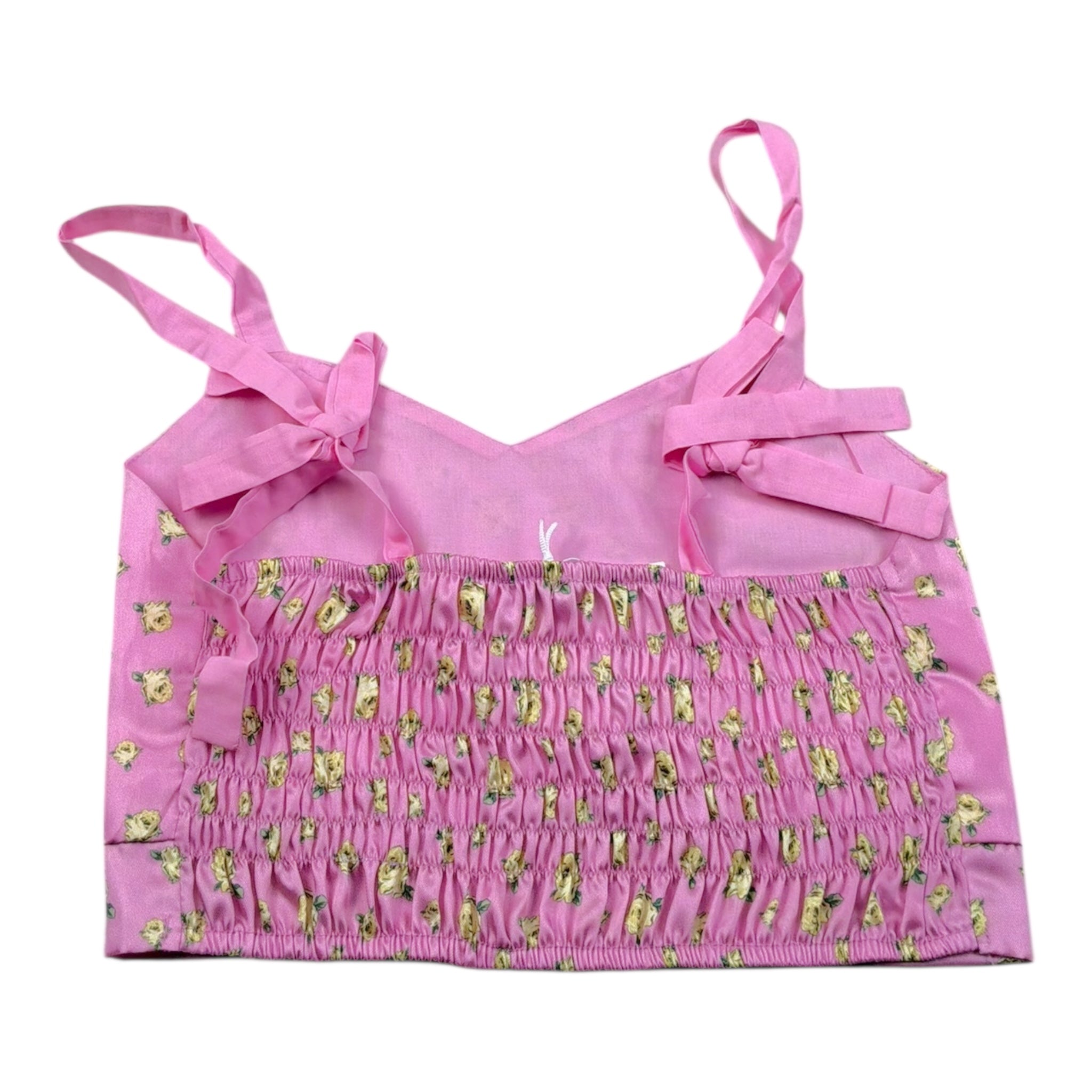 Lu Lu By Miss Grant Top Tinta Unita con Stampa per Bambina LL3665X ROSA LU LU BY MISS GRANT 