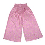 Lu Lu By Miss Grant Pantalone Tinta Unita con Fantasia Fiori per Bambina LL3666 ROSA LU LU BY MISS GRANT 