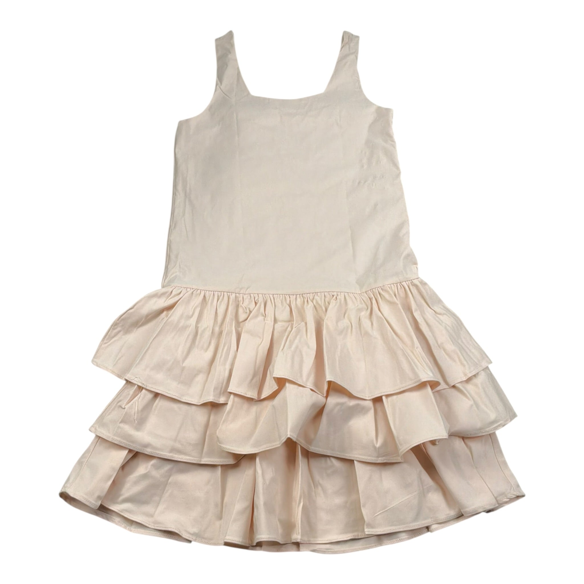 Lu Lu By Miss Grant Abito tinta unita Beige per Bambina LL3689 BEIGE LU LU BY MISS GRANT 