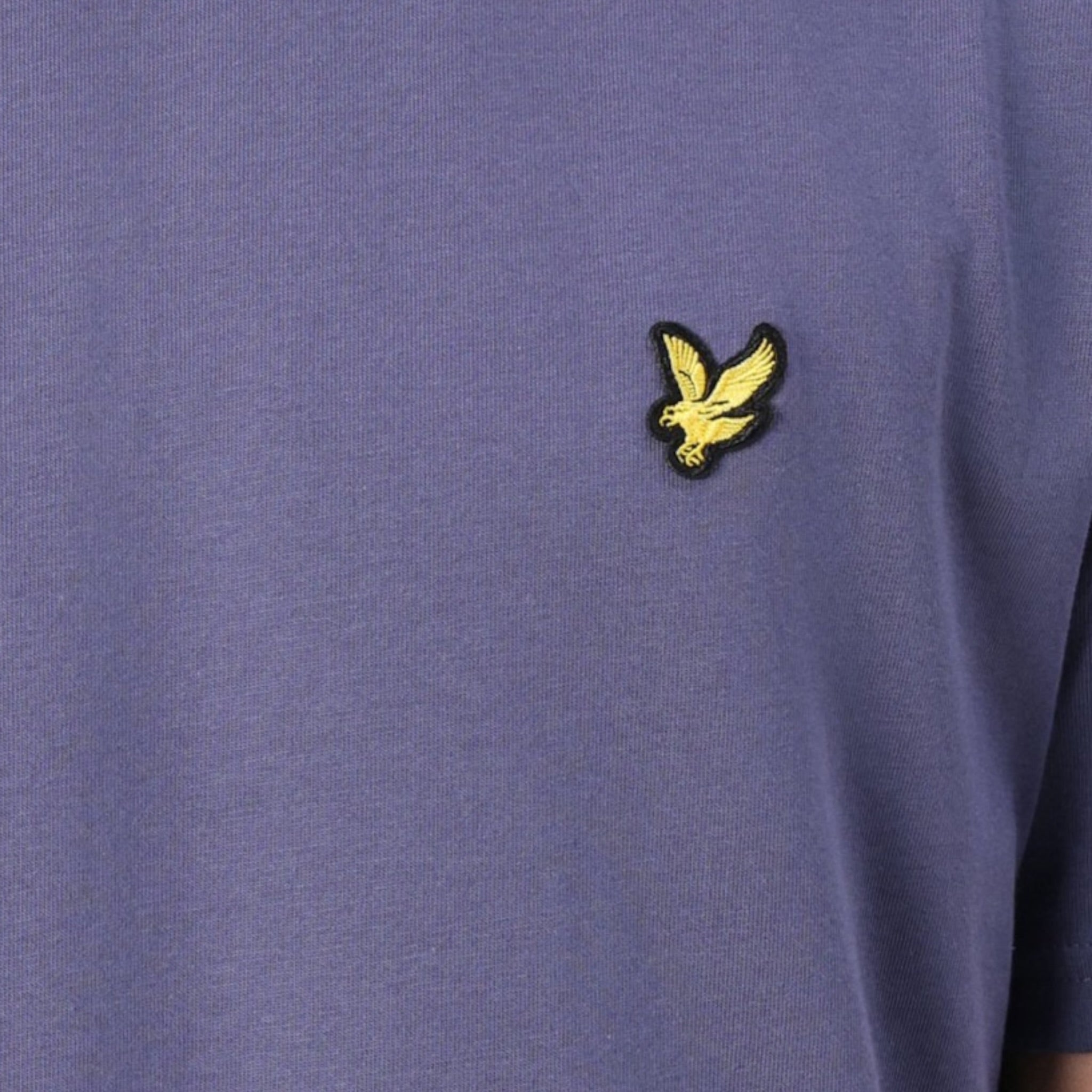 Lyle&Scott T-Shirt Tinta Unita con Logo per Bambino 48752 BLU LYLE&SCOTT 