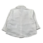 M+E' Camicia Manica Lunga Tint Unita Bianco per Bambino UE0448 BIANCO M+E' 