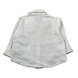 M+E' Camicia Manica Lunga Tint Unita Bianco per Bambino UE0448 BIANCO M+E' 