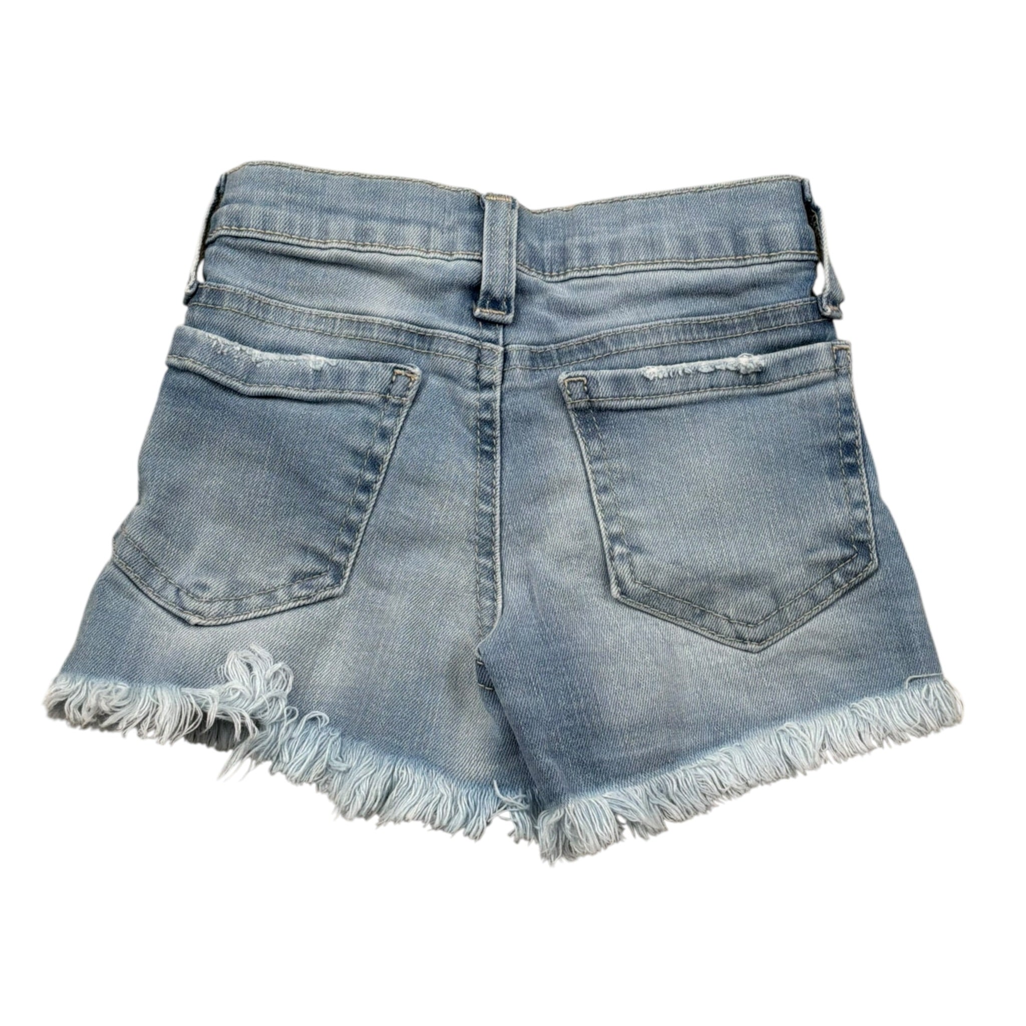 M+E' Short In Denim tinta unita con Girovita Regolabile Azzurro per Neonata UE1691 AZZURRO M+E' 