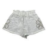M+E' Short tinta unita Cn Elastic In Vita Bianco per Neonata UE1698N BIANCO M+E' 