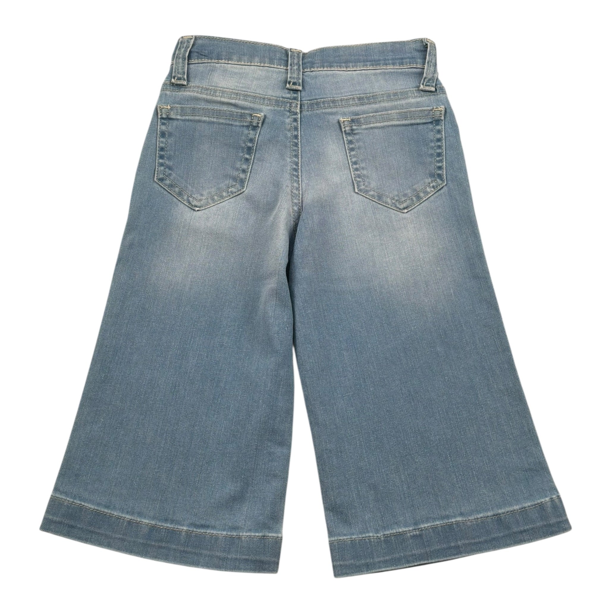 M+E' Jeans tinta unita Modello Palazzo Azzurro per Bambina UE1706X AZZURRO M+E' 