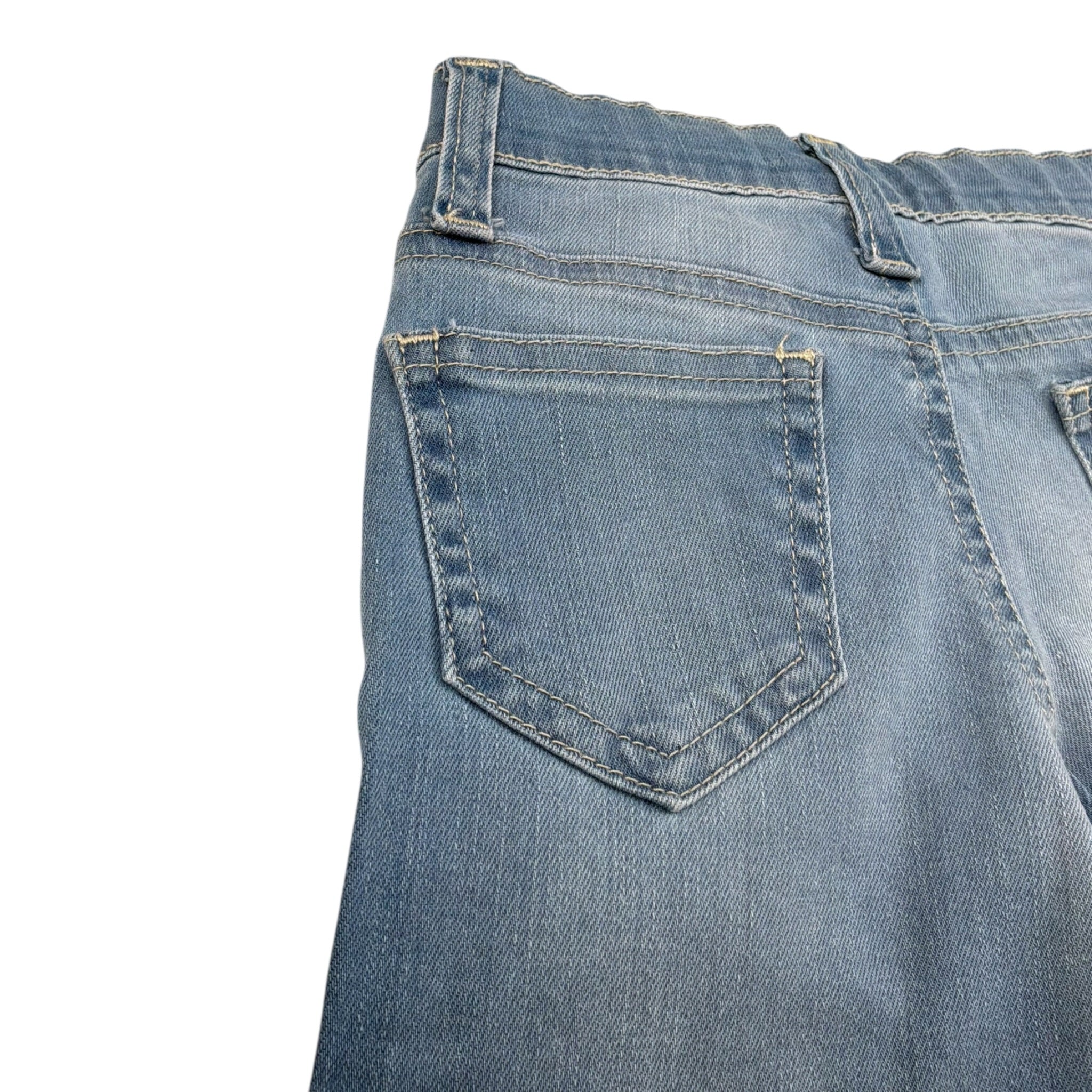 M+E' Jeans tinta unita Modello Palazzo Azzurro per Bambina UE1706X AZZURRO M+E' 