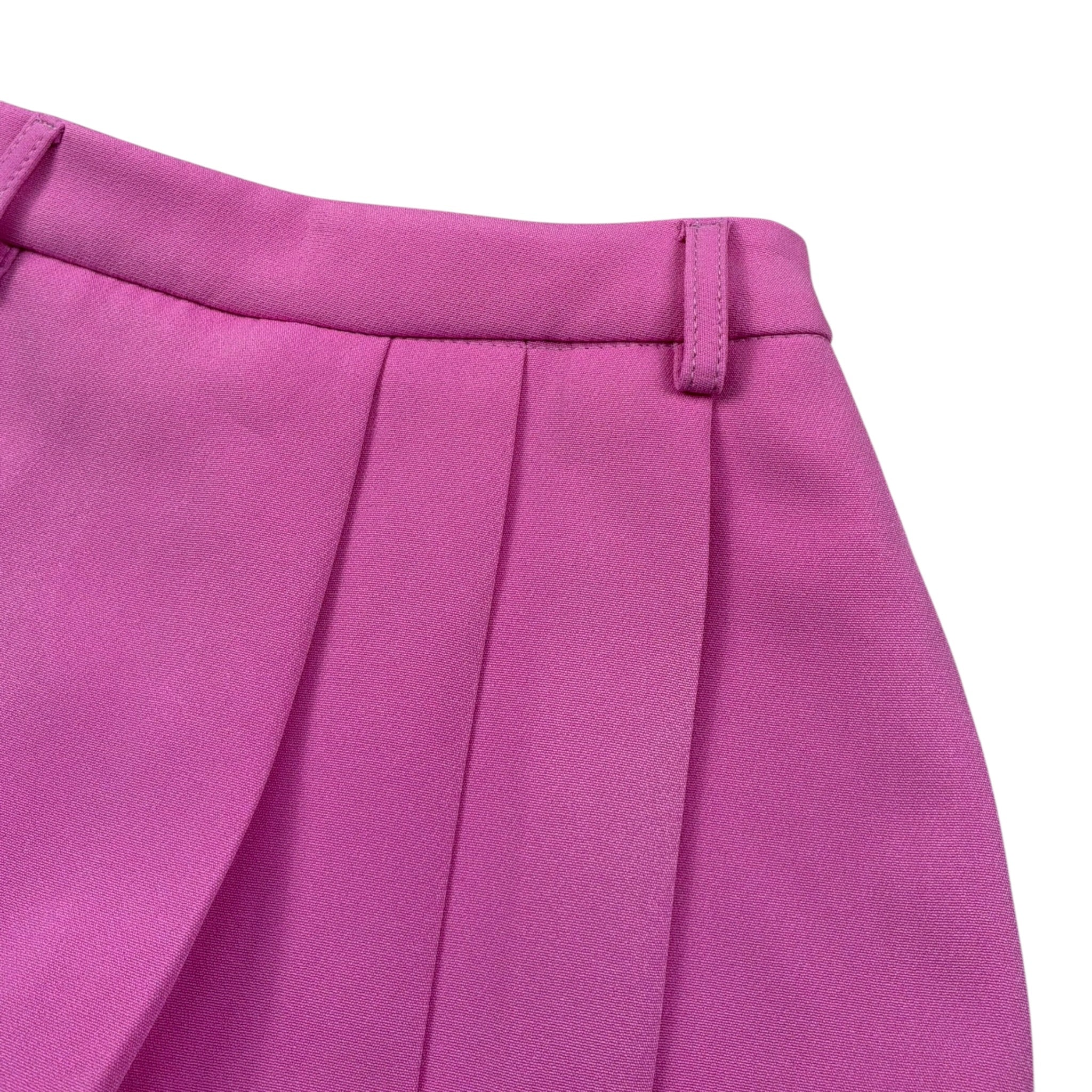 M+E' Short tinta unita con Elastico In Vita Rosa per Bambina UE1743J ROSA M+E' 