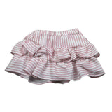 M+E' Gonna tinta unita con Fantasia A Righe Bianco/Rosa per Neonata UE1778XXX BIANCO/ROSA M+E' 