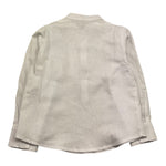 M+E' Camicia Manica Lunga Tinta Unita Collo Coreano per Neonato UEM0507 BIANCO M+E' 