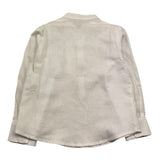 M+E' Camicia Manica Lunga Tinta Unita Collo Coreano per Neonato UEM0507 BIANCO M+E' 