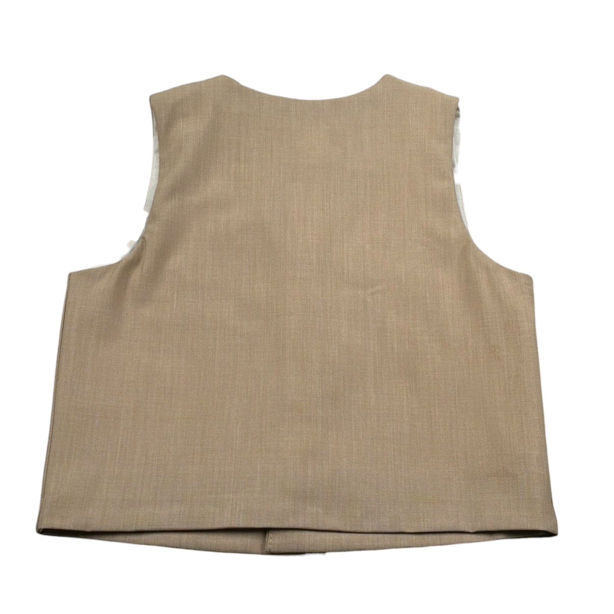 M+E' Gilet tinta unita Sabbia per Bambino UEM0547 SABBIA M+E' 