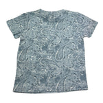 M+E' T-Shirt Girocollo Tinta Unita con Stampe per Bambino UEM0561 AZZURRO M+E' 