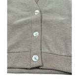 M+E' Cardigan tinta unita Sabbia per Neonato UEM05744 SABBIA M+E' 