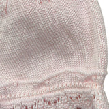Mac Ilusio'N Cappello Tinta Unita con Ricami per Neonata G031 ROSA MAC ILUSIO'N 