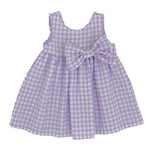 Magil Top Bicolore con Fantasia A Quadri per Bambina HN21119 BIANCO/LILLA MAGIL 