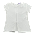 Magil T-Shirt Tinta Unita con Fiocchi per Neonata HN26121N BIANCO MAGIL 