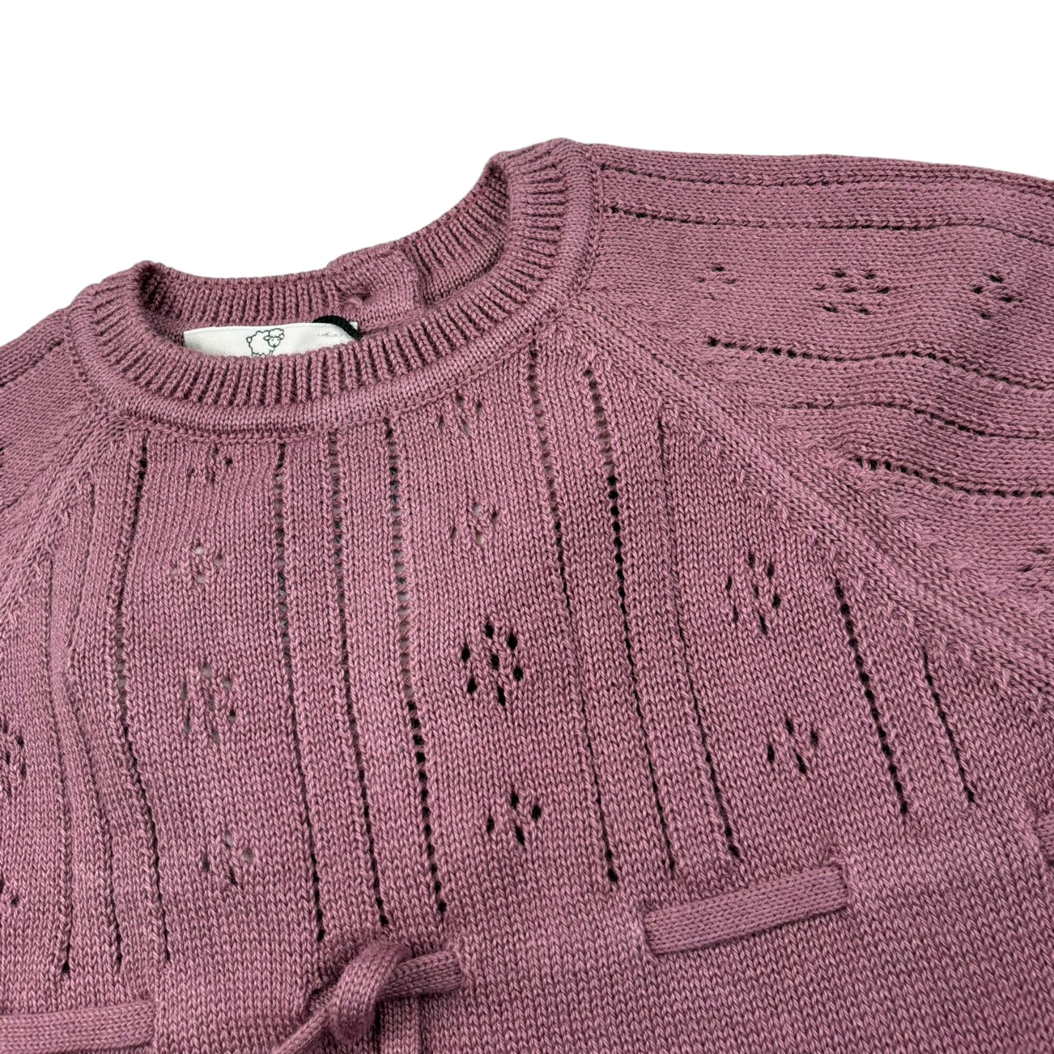 Maglifici di Verona Pagliaccetto Tinta Unita In Maglia per Neonata 0453244 ROSA MAGLIFICI DI VERONA 