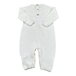 Maglifici di Verona Tutina Tinta Unita In Maglia per Neonata 045324 BIANCO MAGLIFICI DI VERONA 