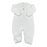 Maglifici di Verona Tutina Tinta Unita In Maglia per Neonata 045324 BIANCO MAGLIFICI DI VERONA 